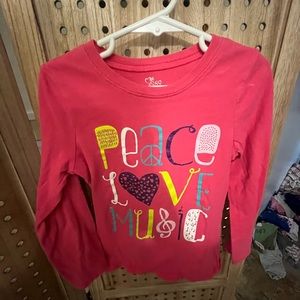 Girls long sleeve top